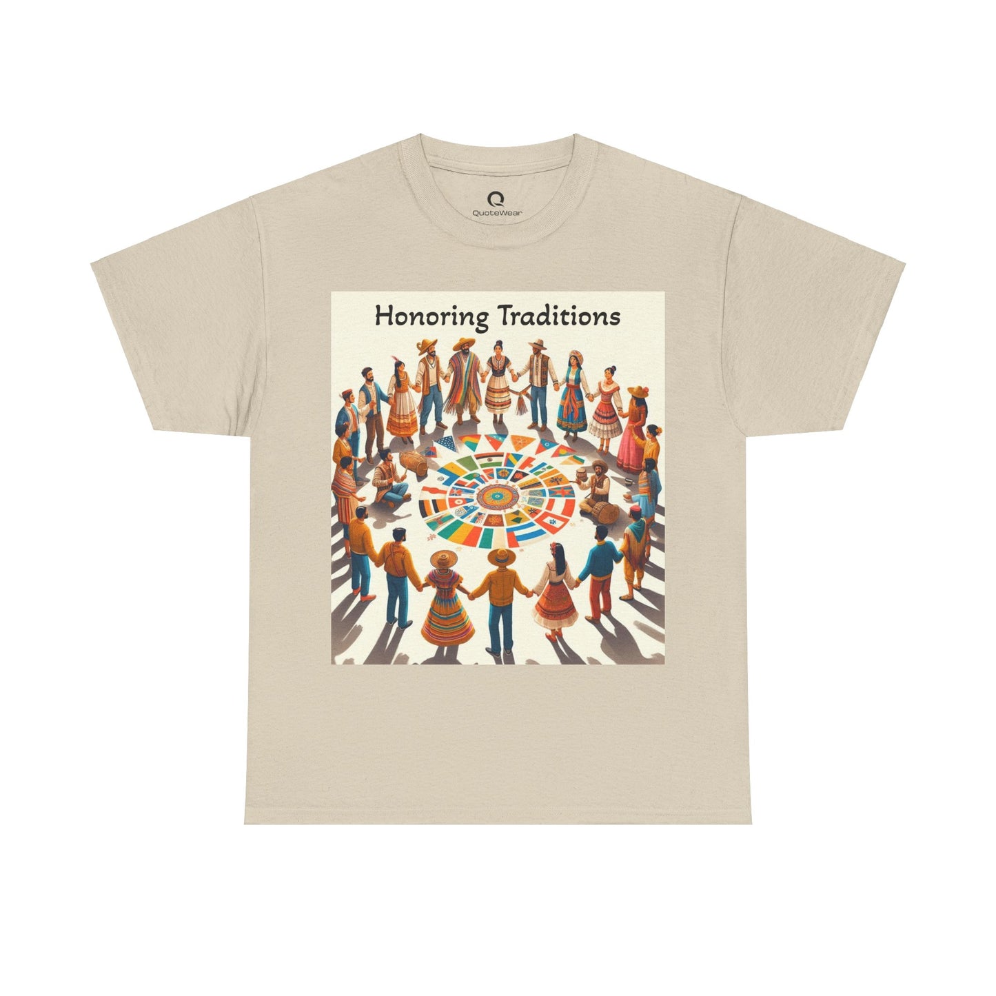 Unisex Tee - 'Honoring Traditions' Quote