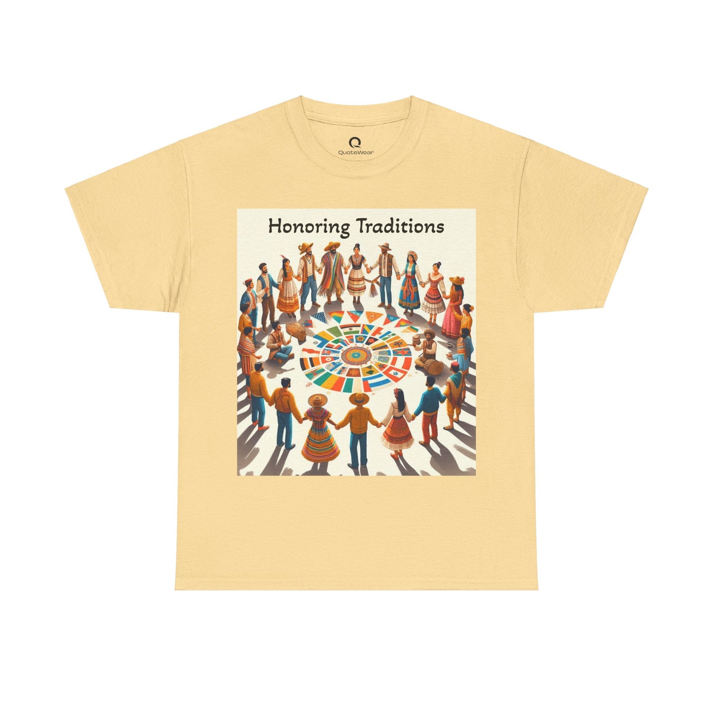 Unisex Tee - 'Honoring Traditions' Quote