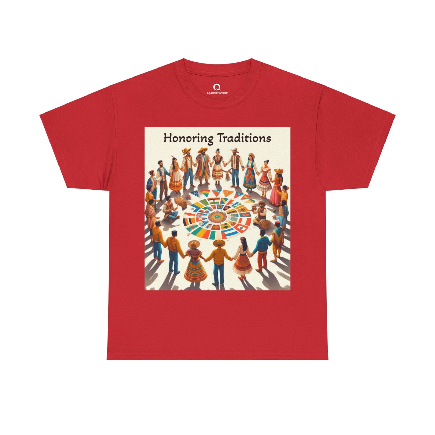 Unisex Tee - 'Honoring Traditions' Quote