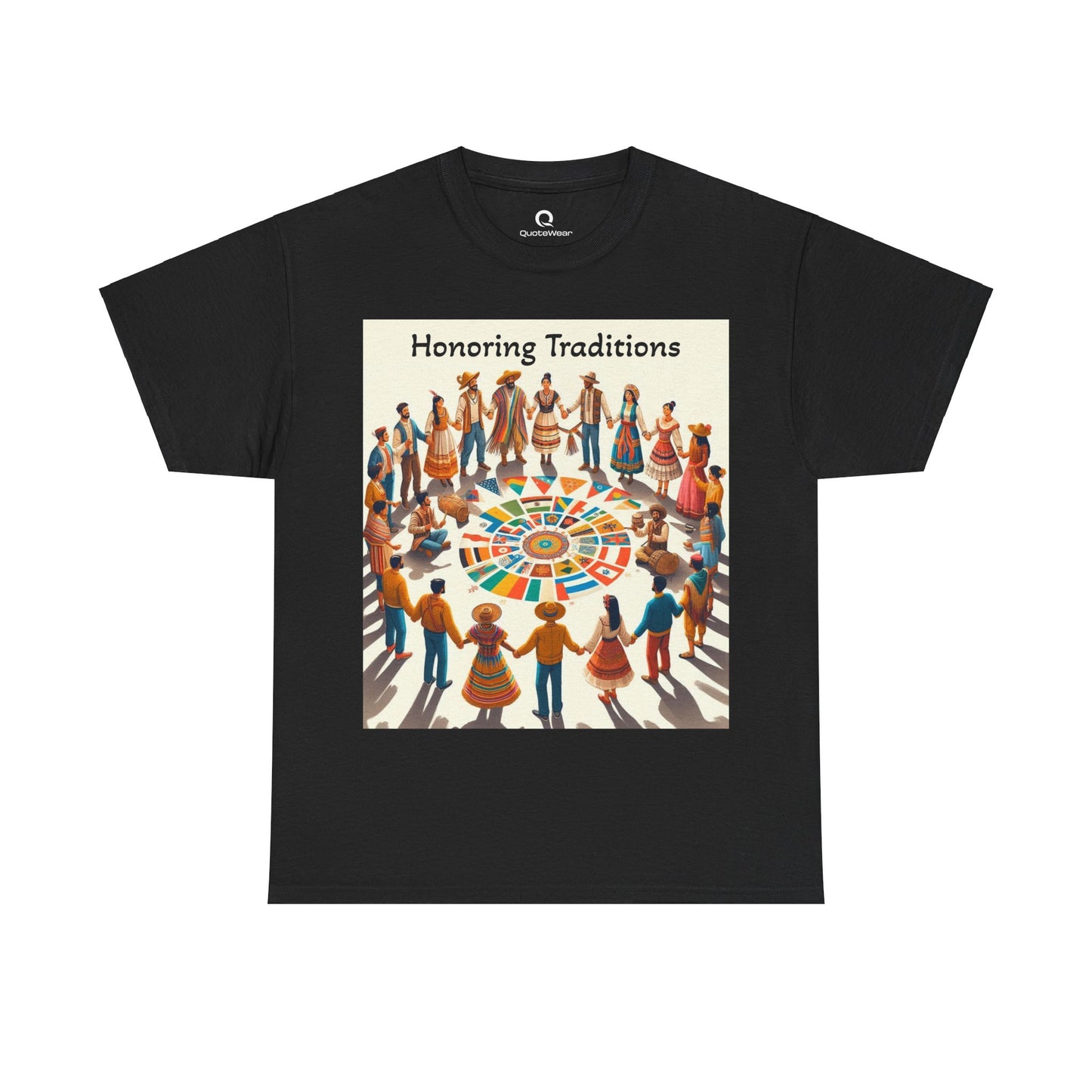 Unisex Tee - 'Honoring Traditions' Quote