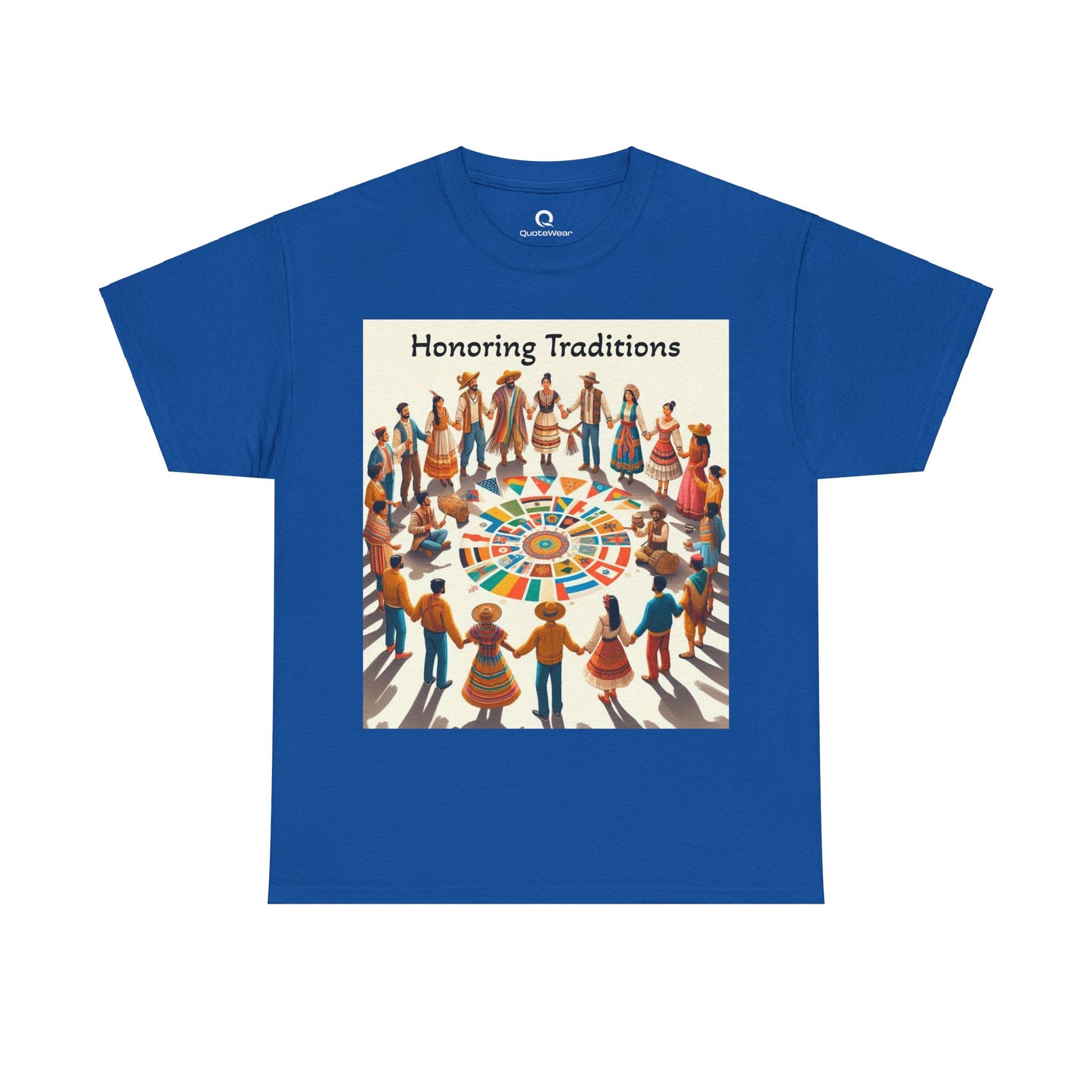 Unisex Tee - 'Honoring Traditions' Quote