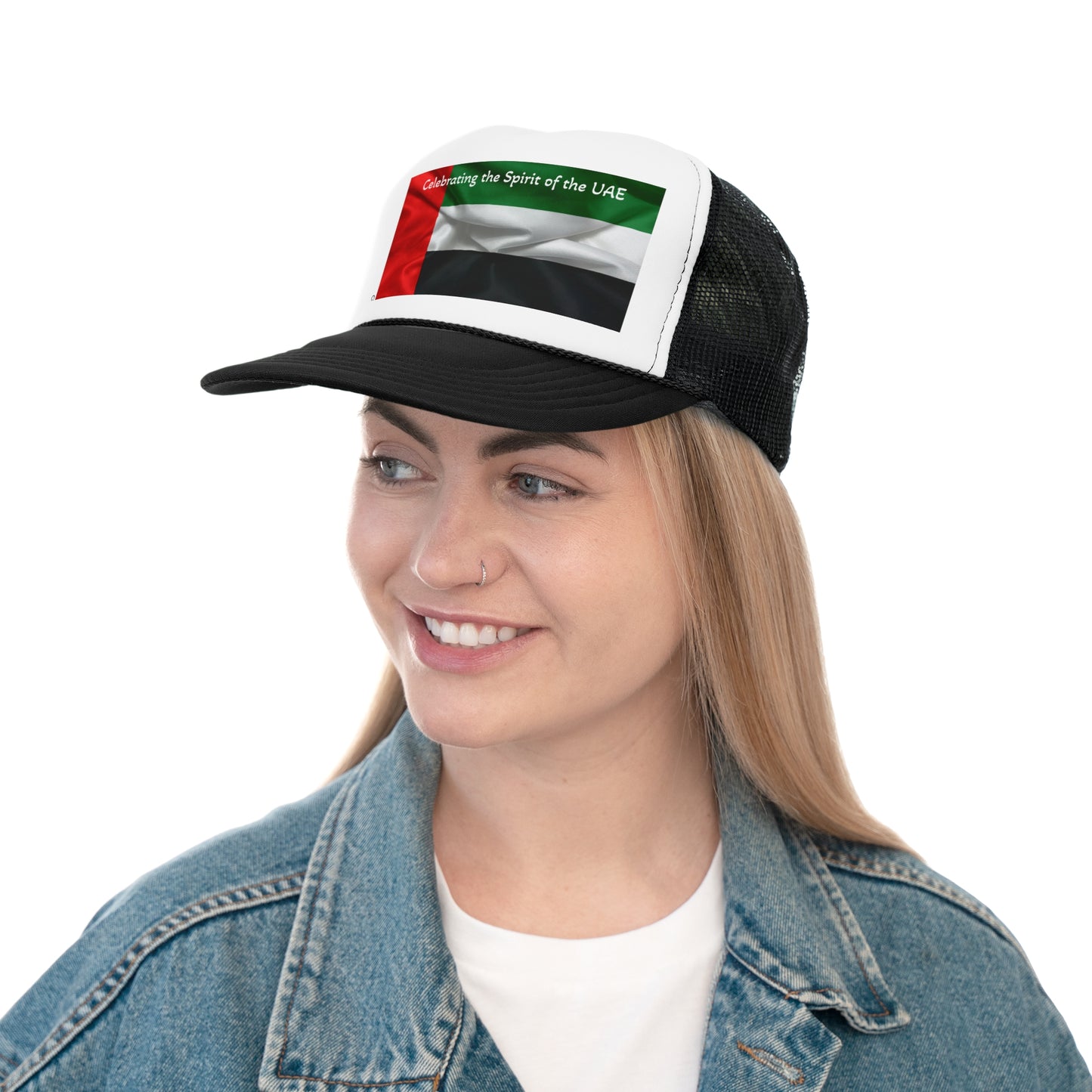 Trucker Cap - UAE Flag Celebrating the Spirit of the UAE