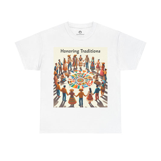 Unisex Tee - 'Honoring Traditions' Quote