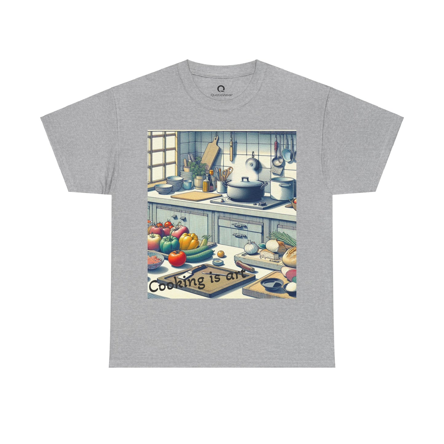 Cooking is Art Unisex Tee