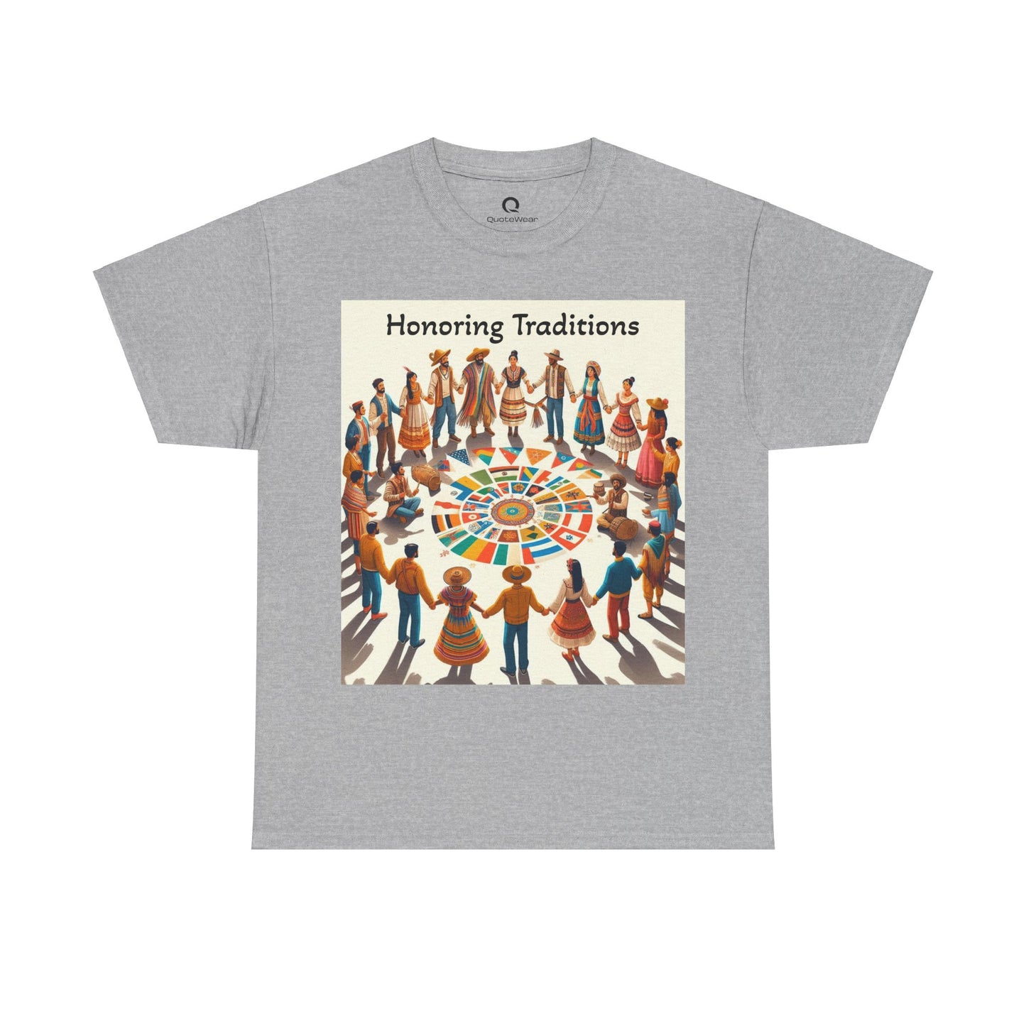 Unisex Tee - 'Honoring Traditions' Quote