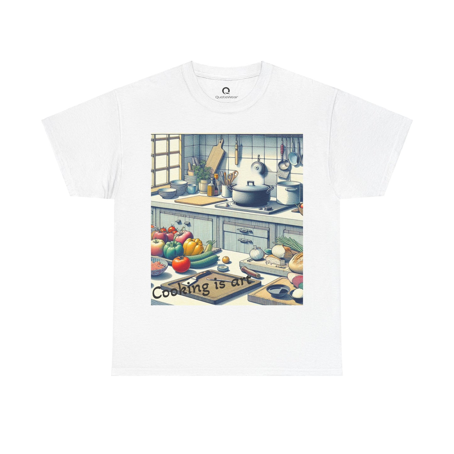 Cooking is Art Unisex Tee